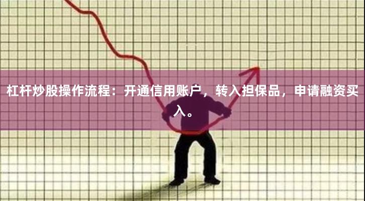 杠杆炒股操作流程：开通信用账户，转入担保品，申请融资买入。